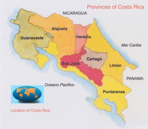 Provinces of Costa Rica